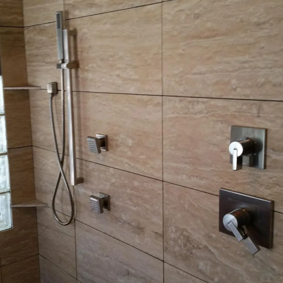Shower fixture installation for Water Heater Replacement in Antwerp
